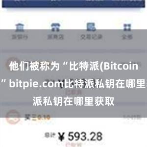 他们被称为“比特派(Bitcoiners)”bitpie.com比特派私钥在哪里获取