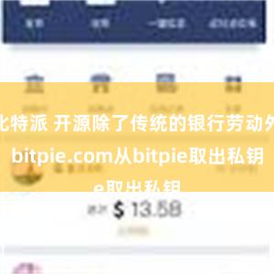 比特派 开源除了传统的银行劳动外bitpie.com从bitpie取出私钥